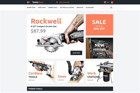 tool shop tools website